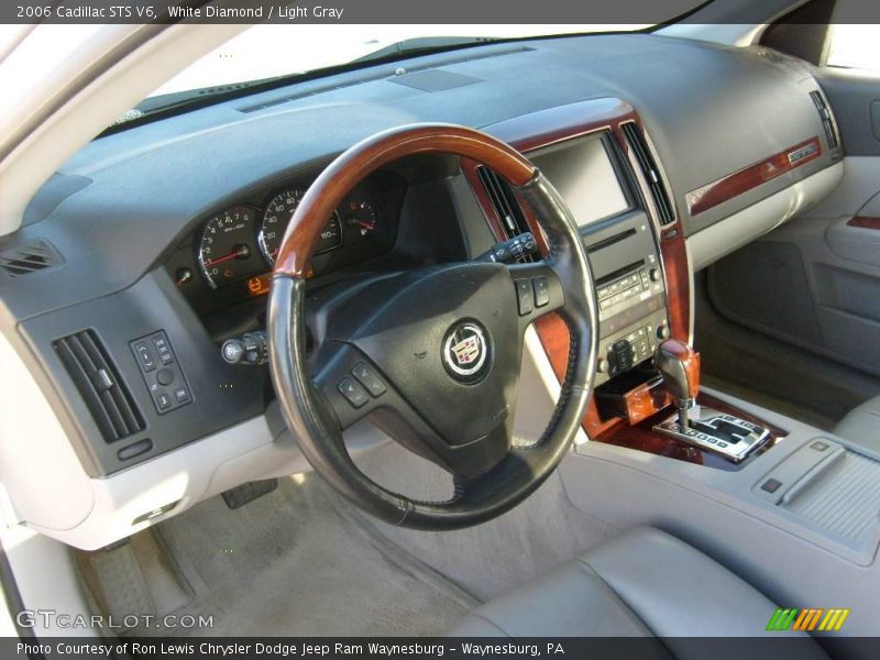 White Diamond / Light Gray 2006 Cadillac STS V6