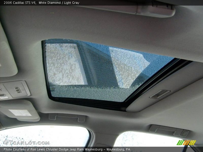 White Diamond / Light Gray 2006 Cadillac STS V6