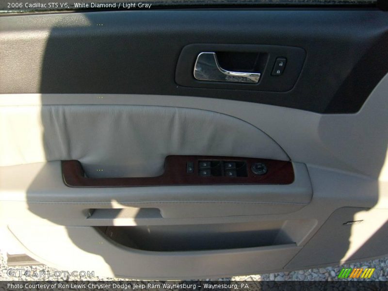 White Diamond / Light Gray 2006 Cadillac STS V6