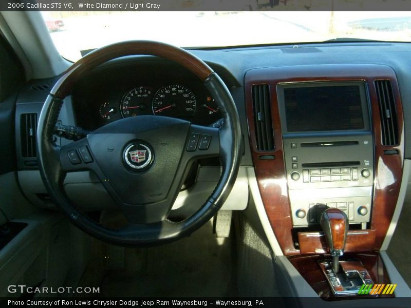 White Diamond / Light Gray 2006 Cadillac STS V6