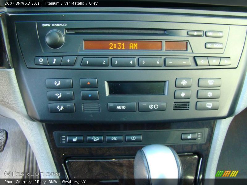 Titanium Silver Metallic / Grey 2007 BMW X3 3.0si