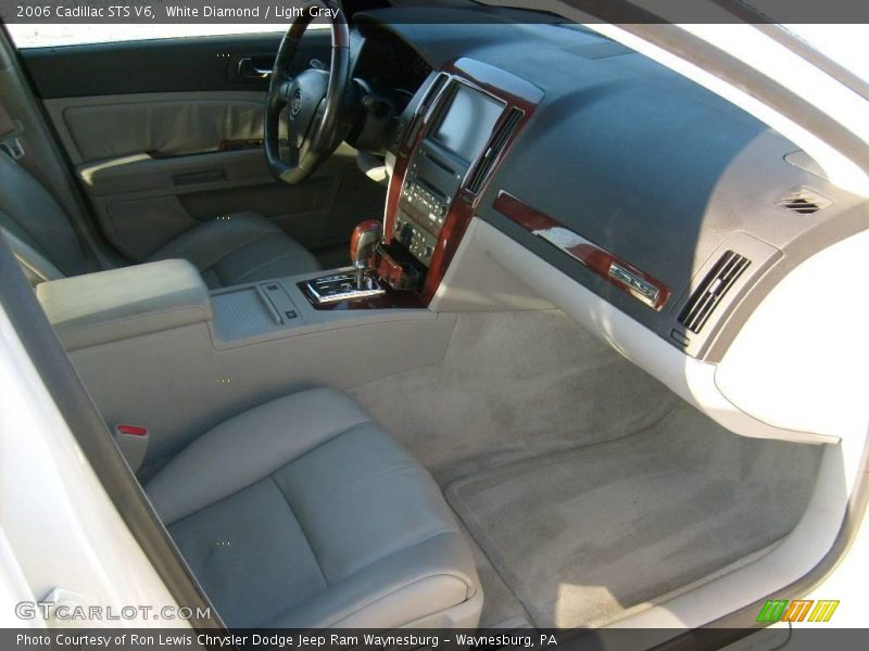 White Diamond / Light Gray 2006 Cadillac STS V6