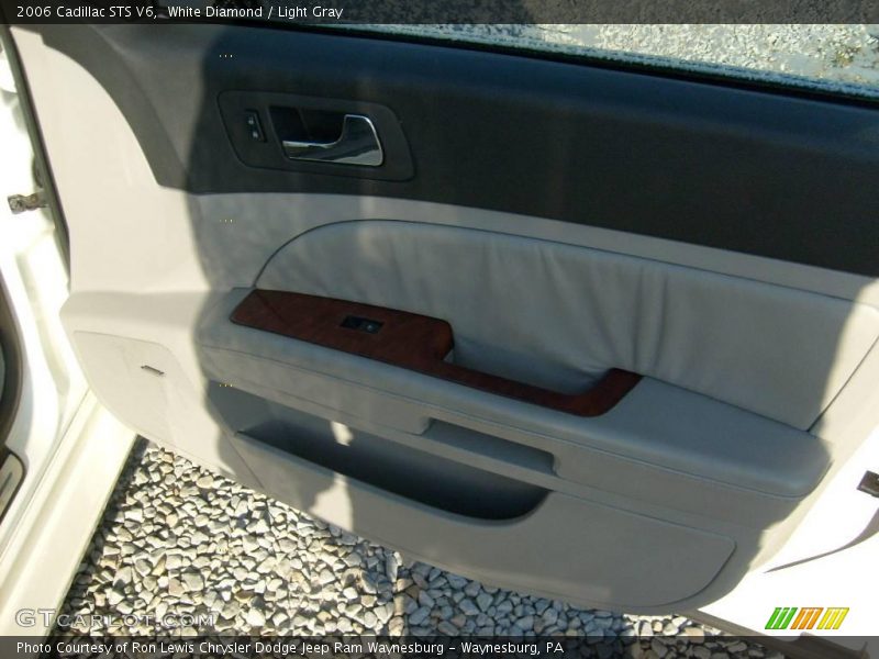 White Diamond / Light Gray 2006 Cadillac STS V6