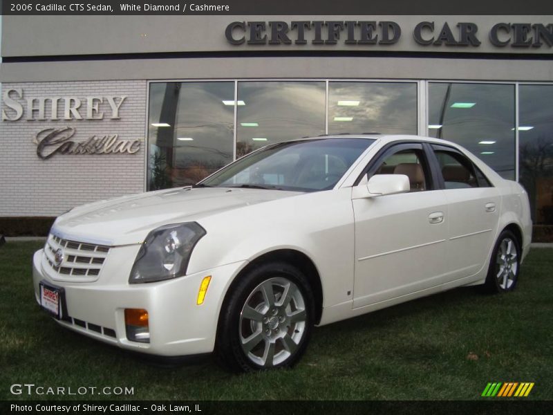 White Diamond / Cashmere 2006 Cadillac CTS Sedan