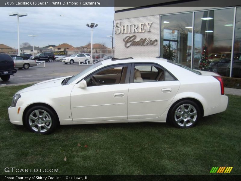 White Diamond / Cashmere 2006 Cadillac CTS Sedan