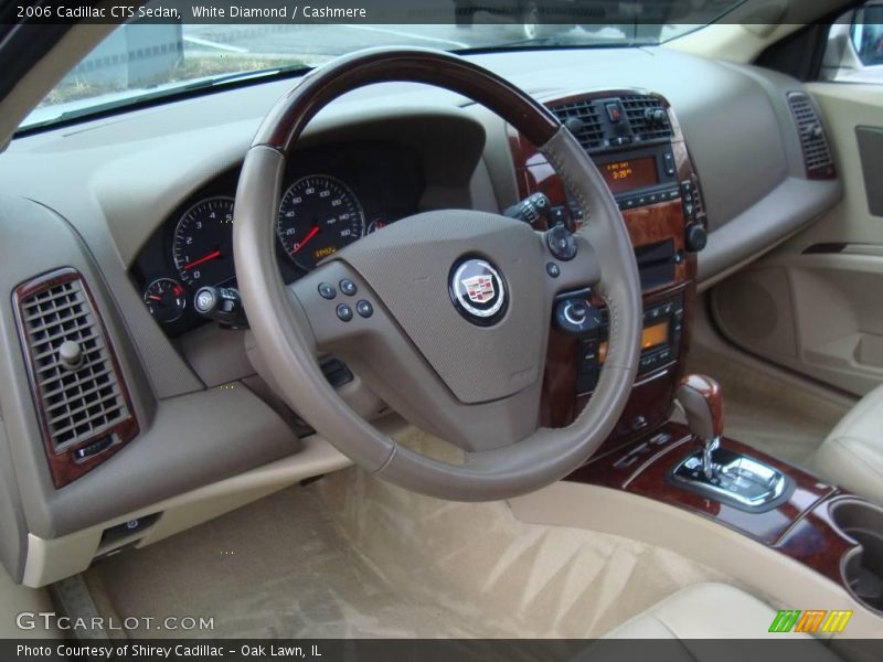 White Diamond / Cashmere 2006 Cadillac CTS Sedan