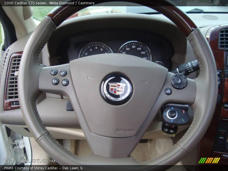 White Diamond / Cashmere 2006 Cadillac CTS Sedan