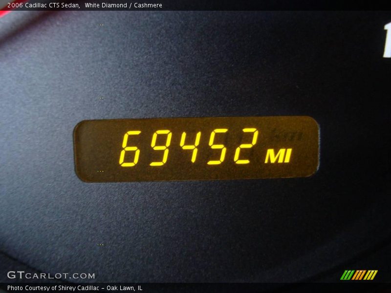 White Diamond / Cashmere 2006 Cadillac CTS Sedan