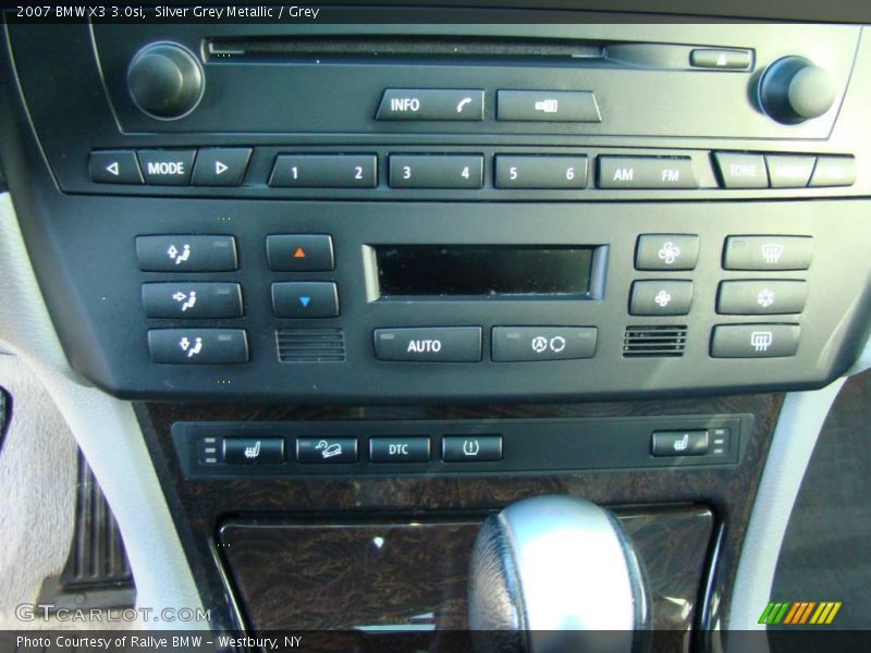 Silver Grey Metallic / Grey 2007 BMW X3 3.0si