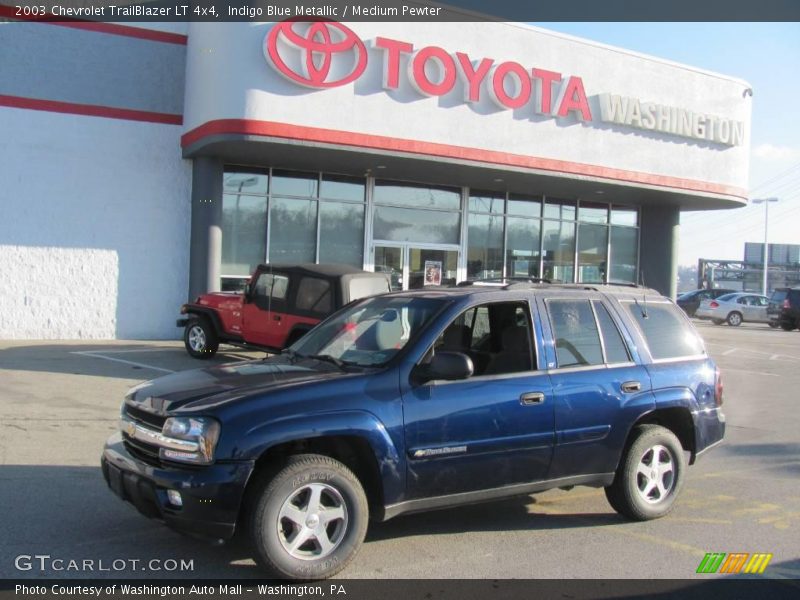 Indigo Blue Metallic / Medium Pewter 2003 Chevrolet TrailBlazer LT 4x4