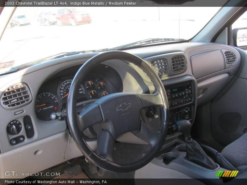 Indigo Blue Metallic / Medium Pewter 2003 Chevrolet TrailBlazer LT 4x4