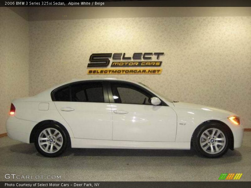 Alpine White / Beige 2006 BMW 3 Series 325xi Sedan