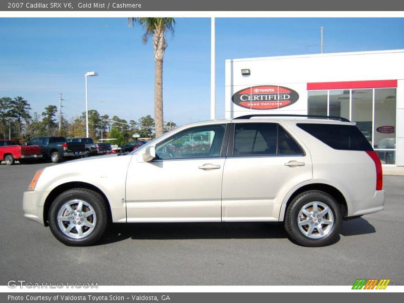 Gold Mist / Cashmere 2007 Cadillac SRX V6