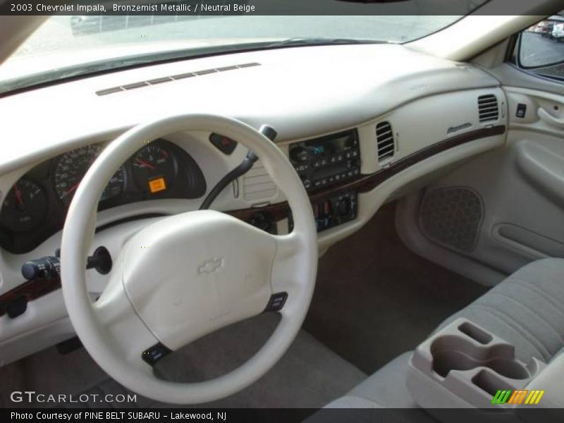 Bronzemist Metallic / Neutral Beige 2003 Chevrolet Impala