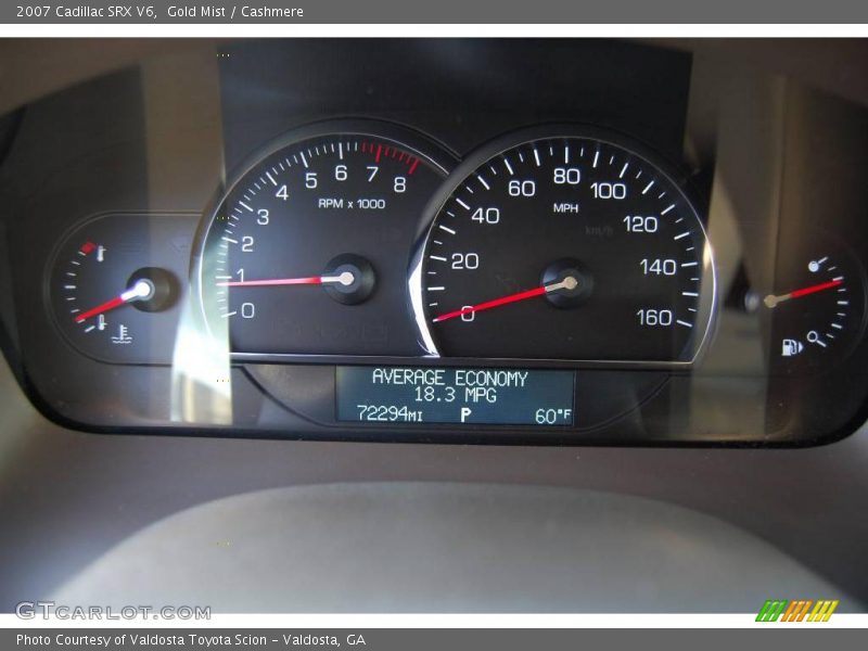 Gold Mist / Cashmere 2007 Cadillac SRX V6