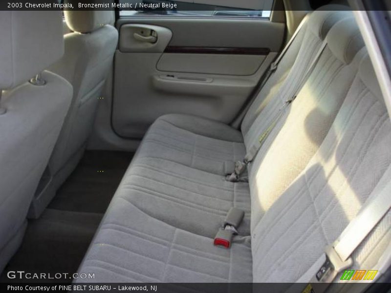 Bronzemist Metallic / Neutral Beige 2003 Chevrolet Impala
