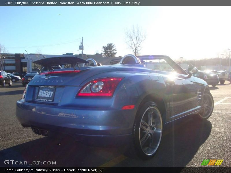 Aero Blue Pearlcoat / Dark Slate Grey 2005 Chrysler Crossfire Limited Roadster