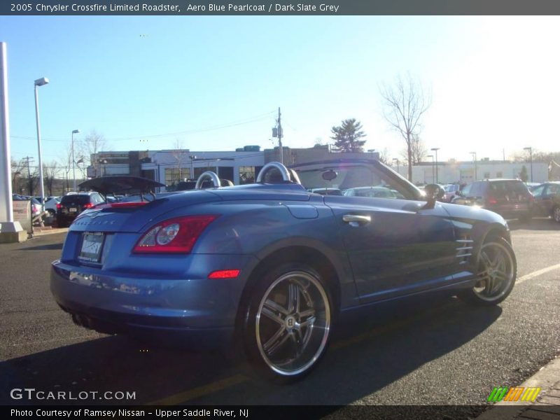 Aero Blue Pearlcoat / Dark Slate Grey 2005 Chrysler Crossfire Limited Roadster