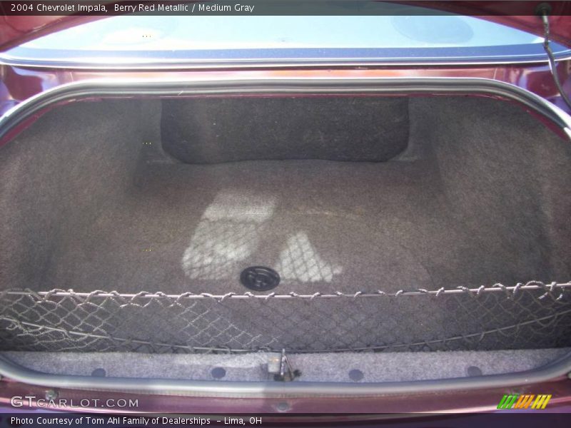 Berry Red Metallic / Medium Gray 2004 Chevrolet Impala