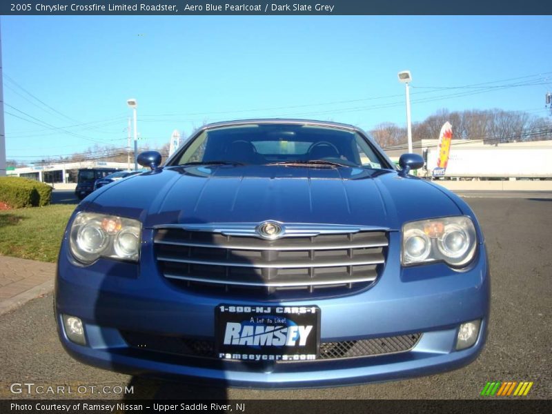 Aero Blue Pearlcoat / Dark Slate Grey 2005 Chrysler Crossfire Limited Roadster