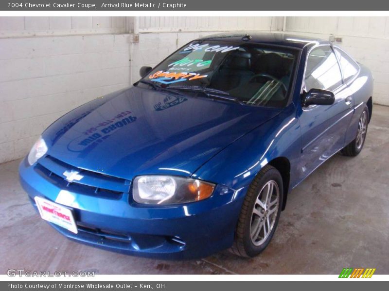 Arrival Blue Metallic / Graphite 2004 Chevrolet Cavalier Coupe