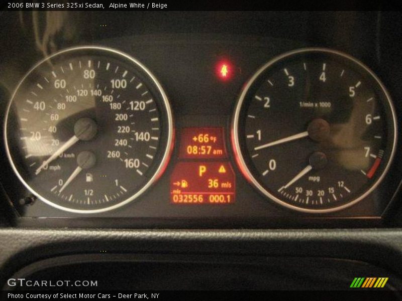 Alpine White / Beige 2006 BMW 3 Series 325xi Sedan