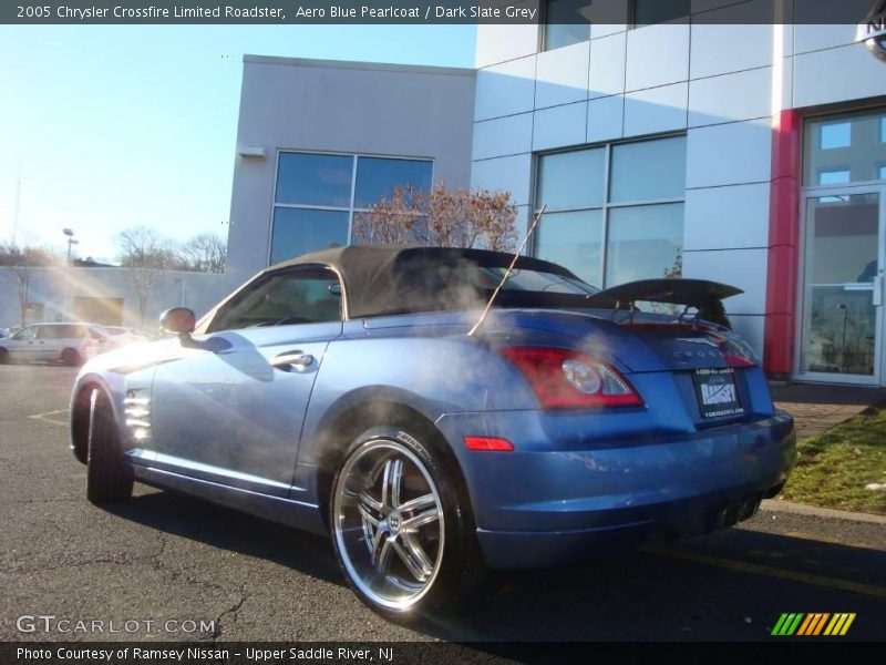 Aero Blue Pearlcoat / Dark Slate Grey 2005 Chrysler Crossfire Limited Roadster