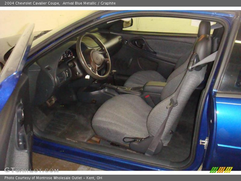 Arrival Blue Metallic / Graphite 2004 Chevrolet Cavalier Coupe