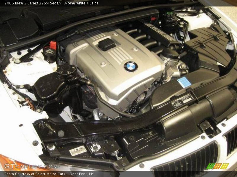 Alpine White / Beige 2006 BMW 3 Series 325xi Sedan