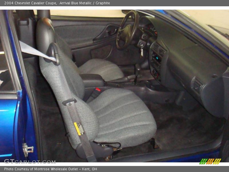 Arrival Blue Metallic / Graphite 2004 Chevrolet Cavalier Coupe