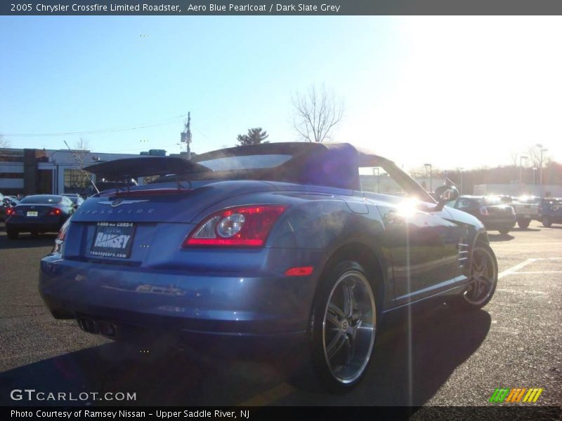 Aero Blue Pearlcoat / Dark Slate Grey 2005 Chrysler Crossfire Limited Roadster