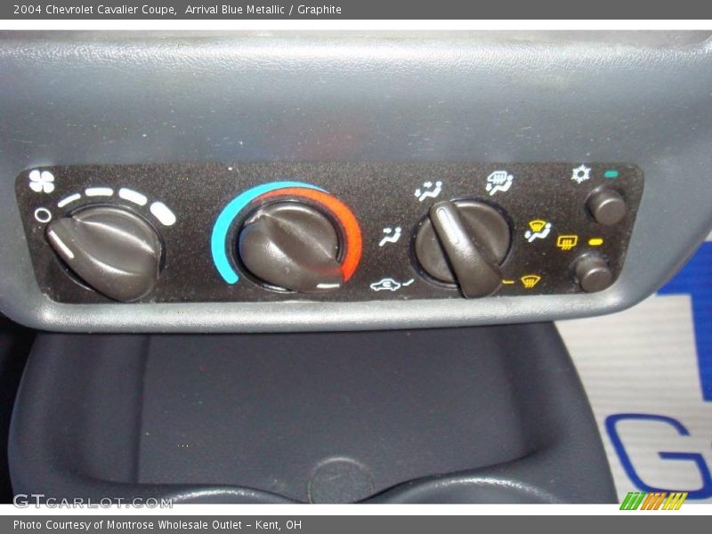 Arrival Blue Metallic / Graphite 2004 Chevrolet Cavalier Coupe