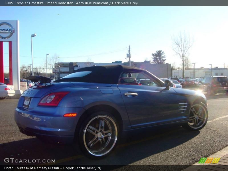 Aero Blue Pearlcoat / Dark Slate Grey 2005 Chrysler Crossfire Limited Roadster