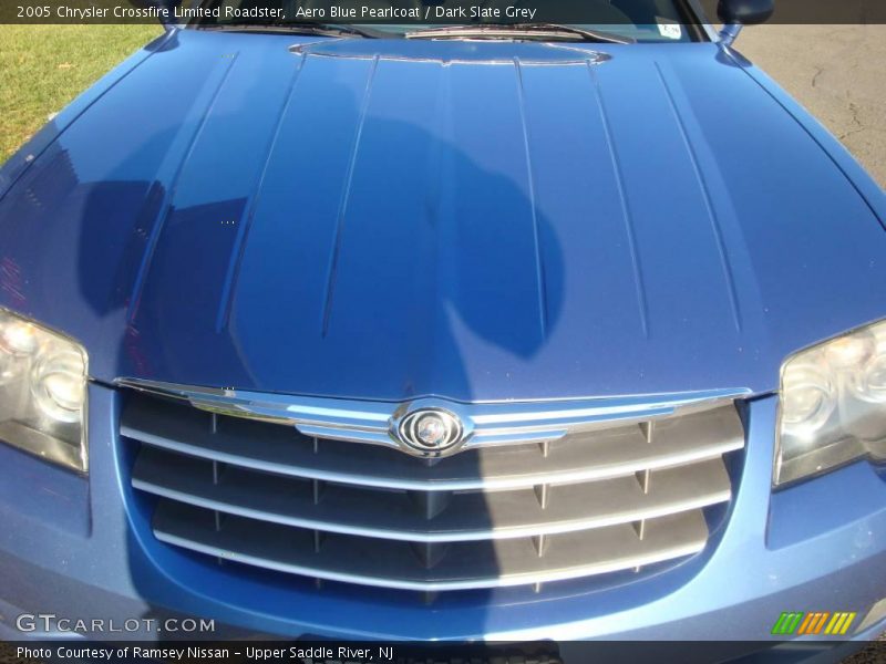 Aero Blue Pearlcoat / Dark Slate Grey 2005 Chrysler Crossfire Limited Roadster