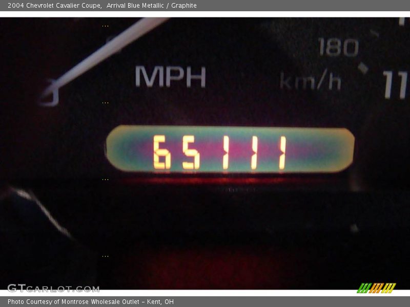 Arrival Blue Metallic / Graphite 2004 Chevrolet Cavalier Coupe