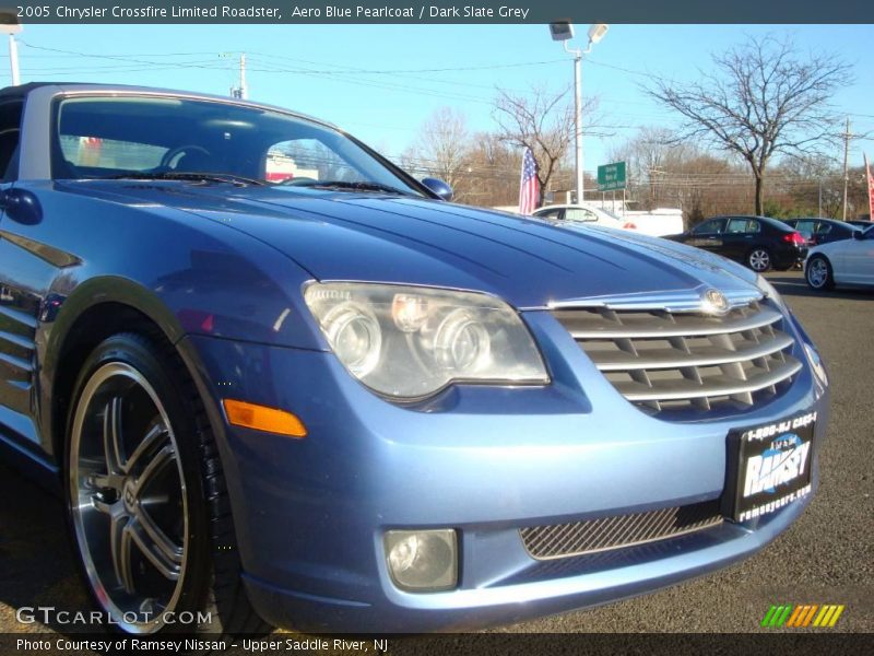 Aero Blue Pearlcoat / Dark Slate Grey 2005 Chrysler Crossfire Limited Roadster