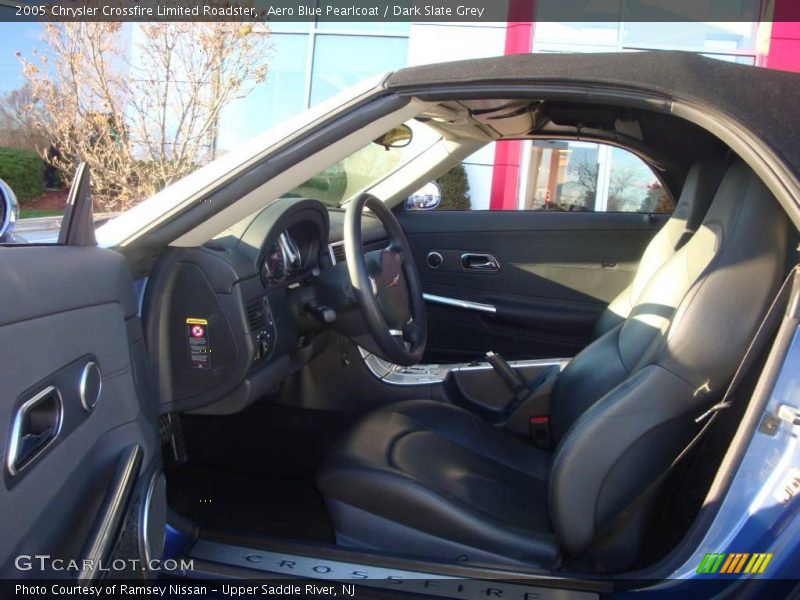  2005 Crossfire Limited Roadster Dark Slate Grey Interior