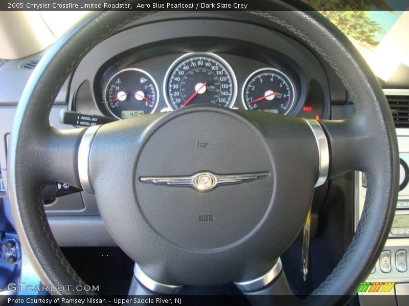 Aero Blue Pearlcoat / Dark Slate Grey 2005 Chrysler Crossfire Limited Roadster