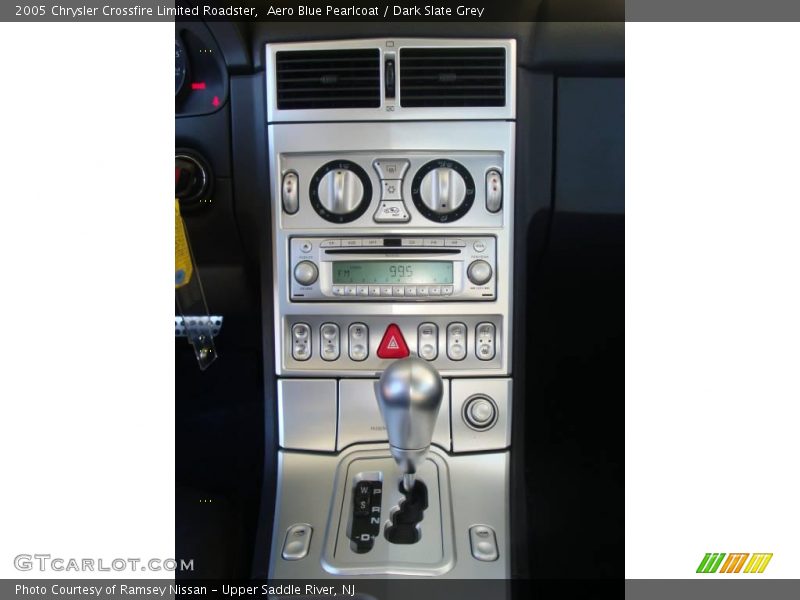 Aero Blue Pearlcoat / Dark Slate Grey 2005 Chrysler Crossfire Limited Roadster