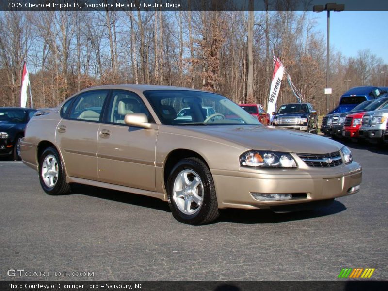 Sandstone Metallic / Neutral Beige 2005 Chevrolet Impala LS