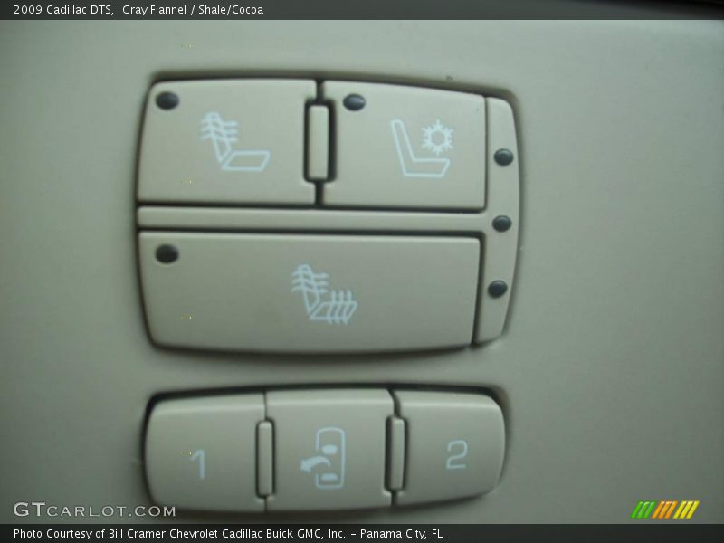 Gray Flannel / Shale/Cocoa 2009 Cadillac DTS