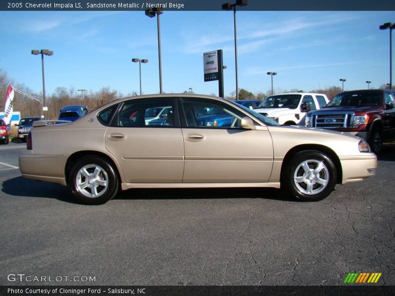 Sandstone Metallic / Neutral Beige 2005 Chevrolet Impala LS