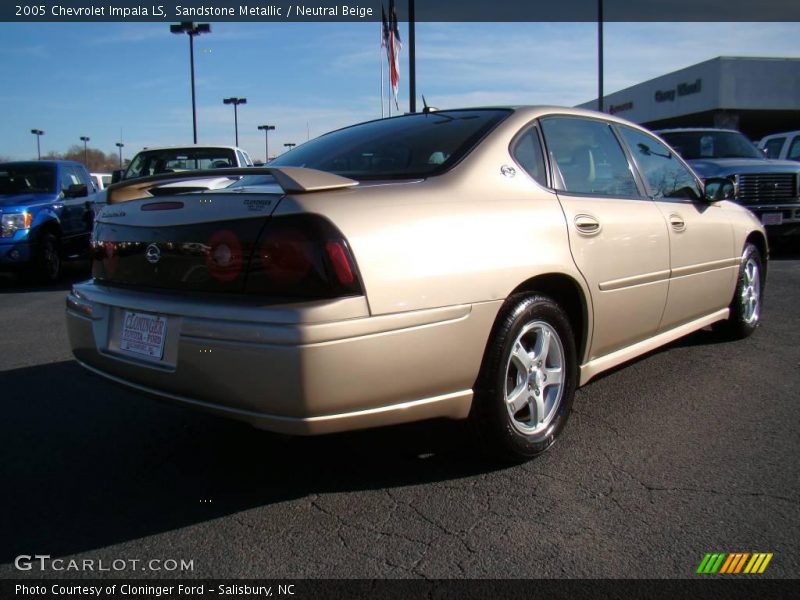 Sandstone Metallic / Neutral Beige 2005 Chevrolet Impala LS