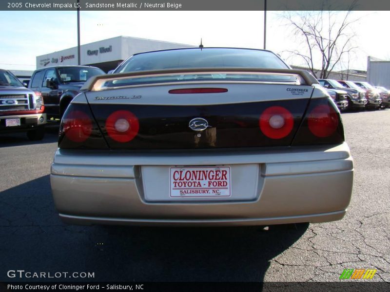 Sandstone Metallic / Neutral Beige 2005 Chevrolet Impala LS