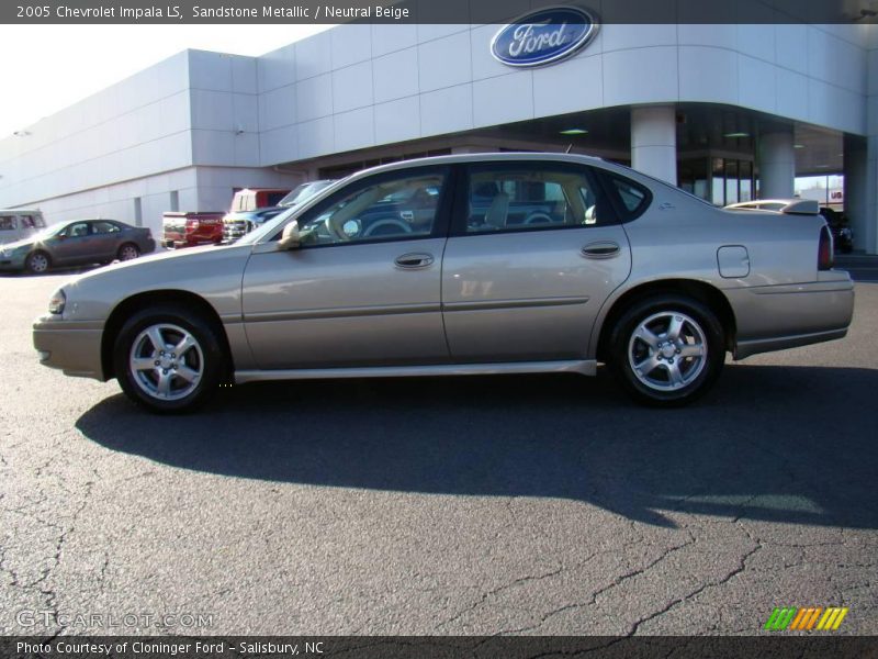 Sandstone Metallic / Neutral Beige 2005 Chevrolet Impala LS