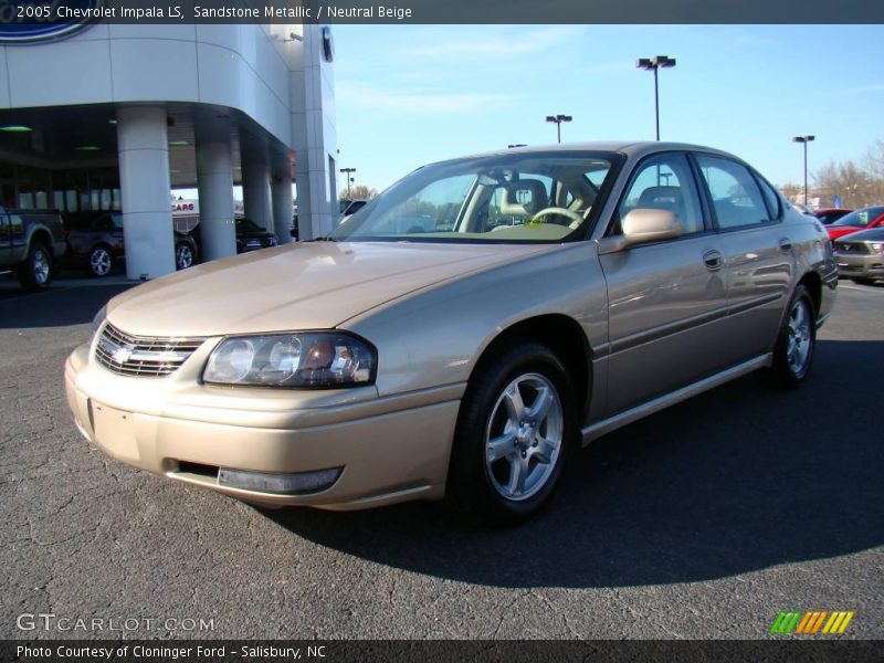 Sandstone Metallic / Neutral Beige 2005 Chevrolet Impala LS