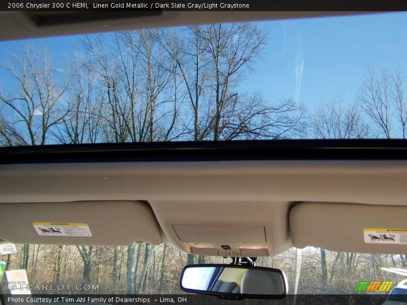 Linen Gold Metallic / Dark Slate Gray/Light Graystone 2006 Chrysler 300 C HEMI