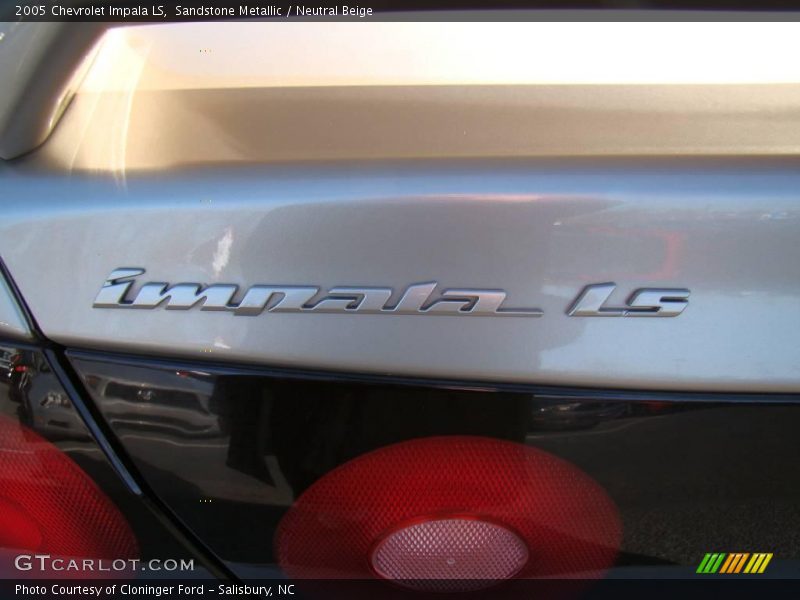 Sandstone Metallic / Neutral Beige 2005 Chevrolet Impala LS