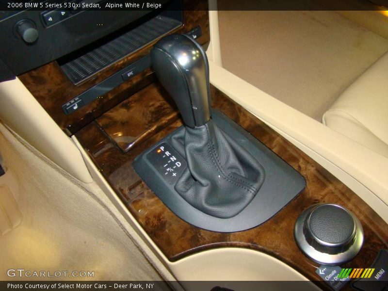 Alpine White / Beige 2006 BMW 5 Series 530xi Sedan