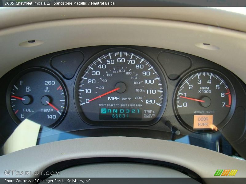 Sandstone Metallic / Neutral Beige 2005 Chevrolet Impala LS